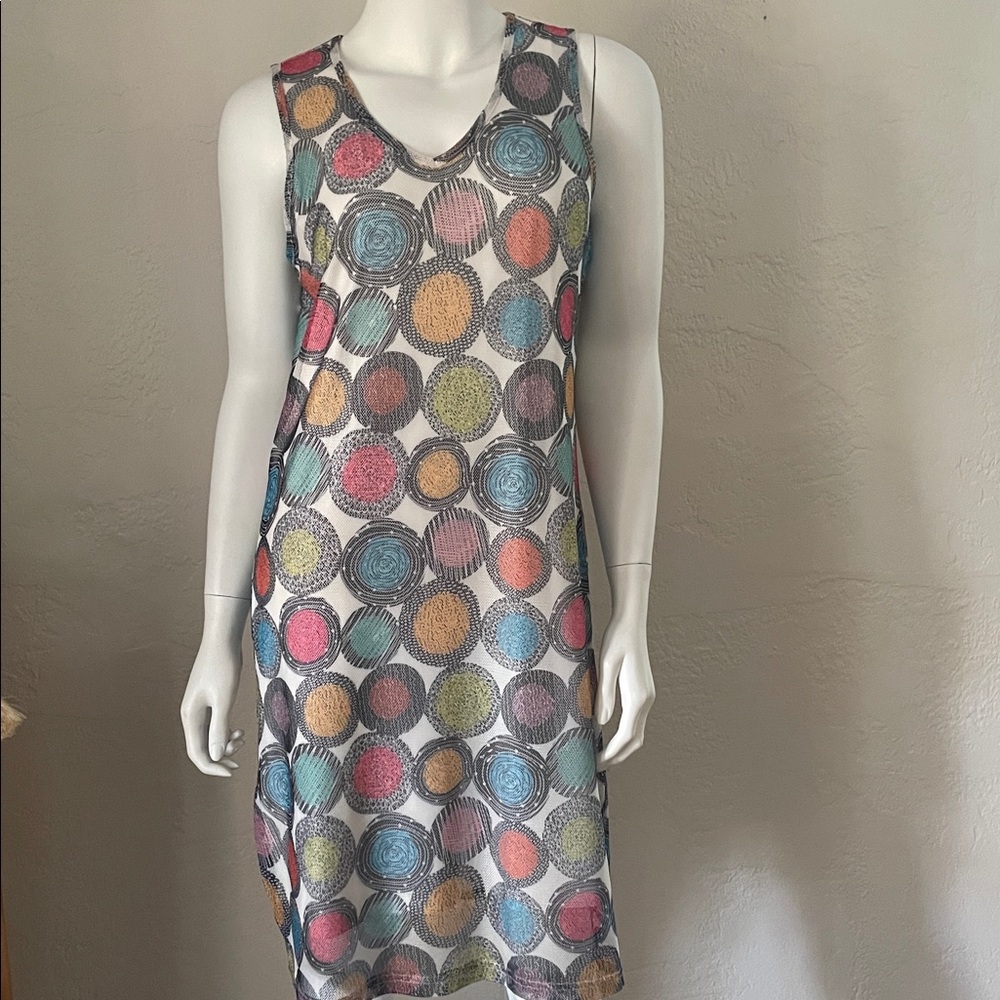Coco Y Club Colorful Sleeveless Dress